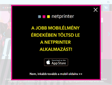 Tablet Screenshot of netprinter.hu